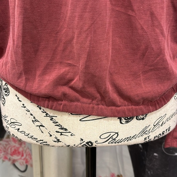 NWT Lucky Brand Faux Wrap Blouse - Picture 4 of 7